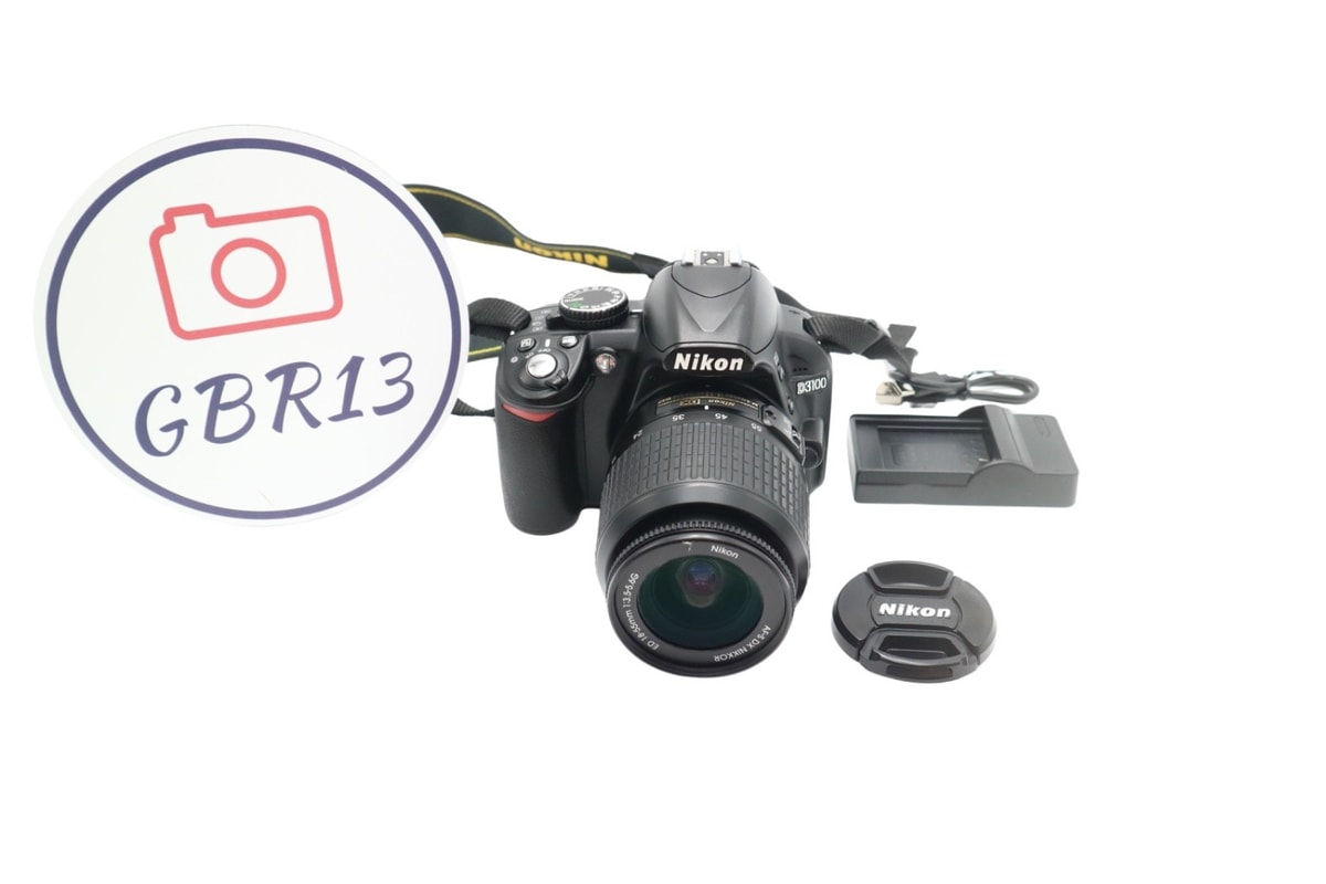 Nikon D3100 DSLR Camera + 18-55mm Lens | Very Good Refurbished | 12M Warranty