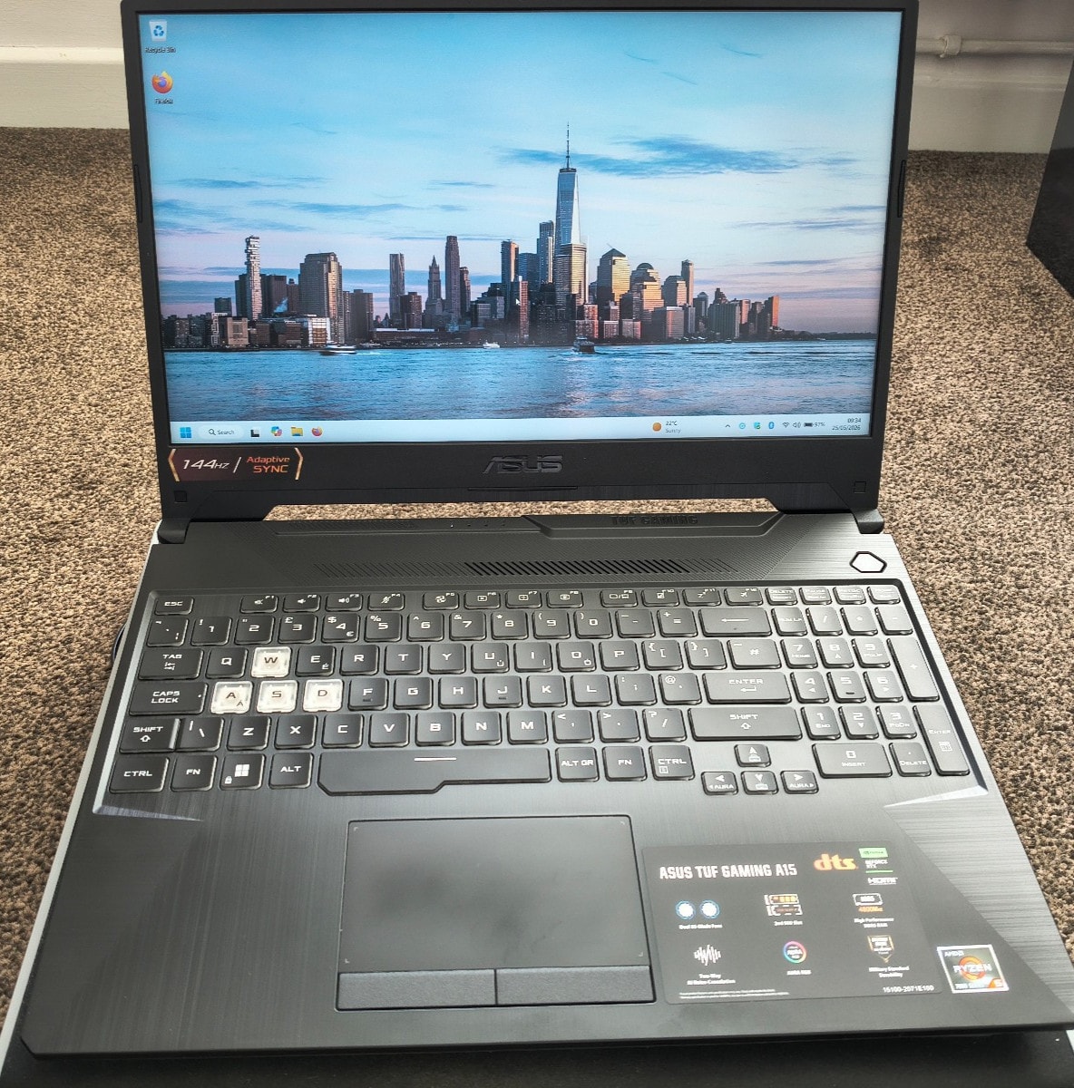 ASUS TUF A15 Gaming Laptop | Ryzen 5 | 16GB DDR5 | 512GB