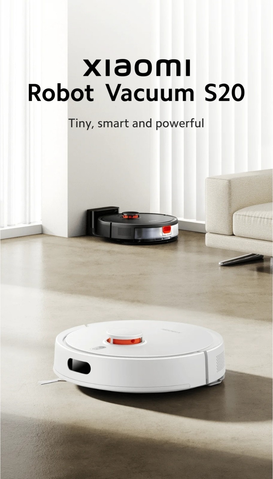 Xiaomi Robot Vacuum S20 White