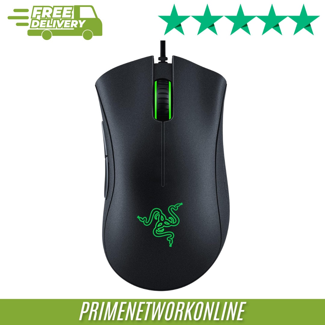 Razer DeathAdder Essential Wired Gaming Mouse - Classic Black 100% ORIGINAL⭐⭐⭐⭐⭐