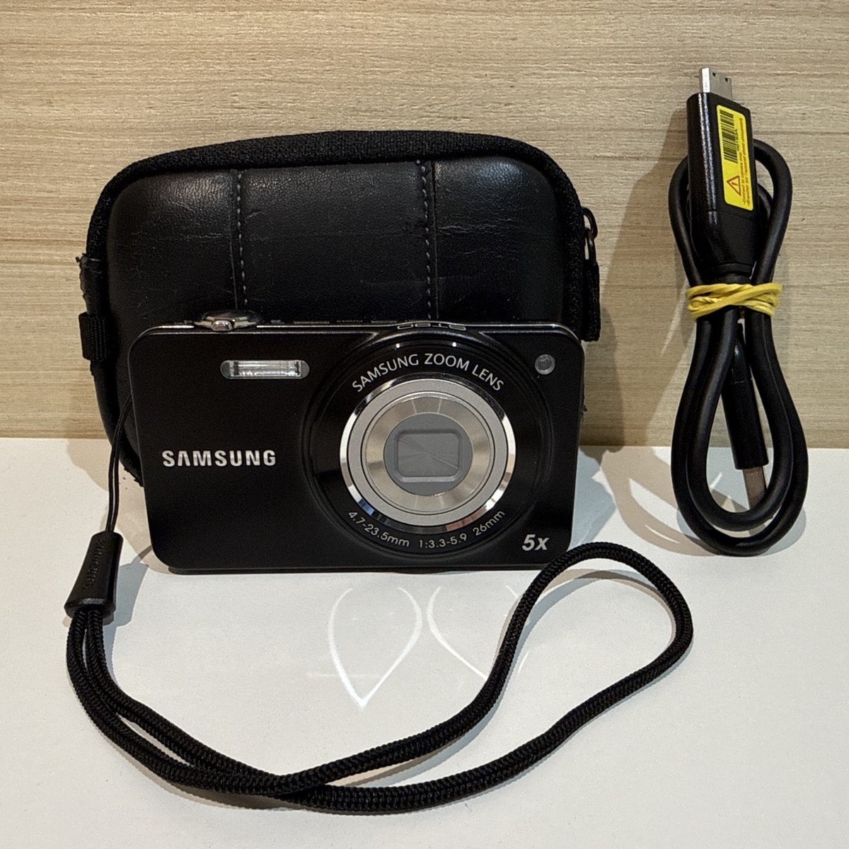 Samsung ST90 Digital Camera & 64gb SD Card -Tested Fully Working With Data Cable