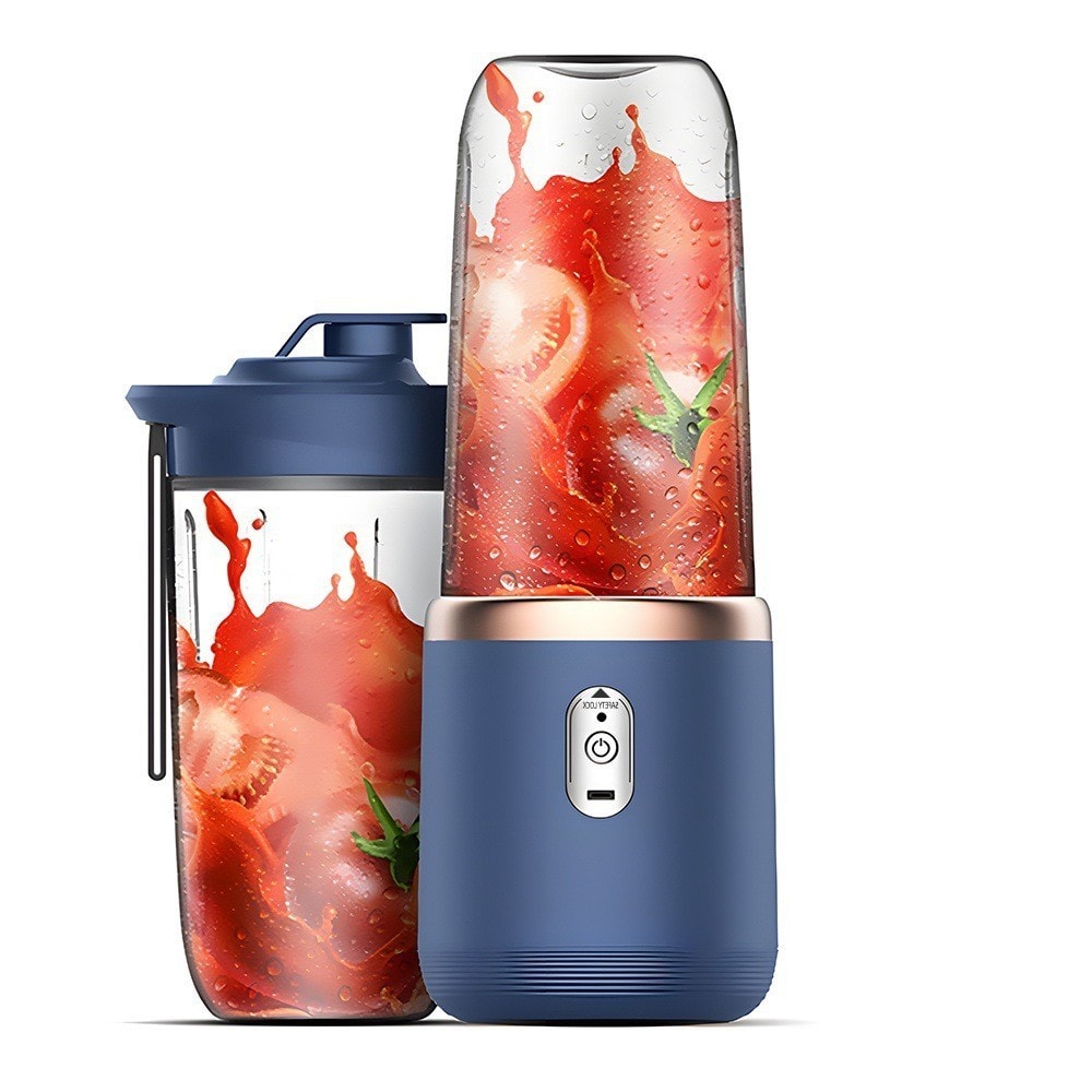 Portable Electric Juicer Cup Fruit Blender Maker Bottle Mixer USB Rechargeable