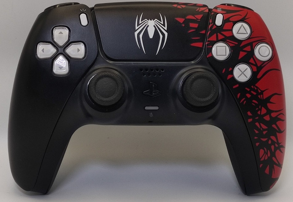 PS5 DualSense Controller - Upgraded TMR joysticks - Spiderman - 6 MONTH WARRANTY