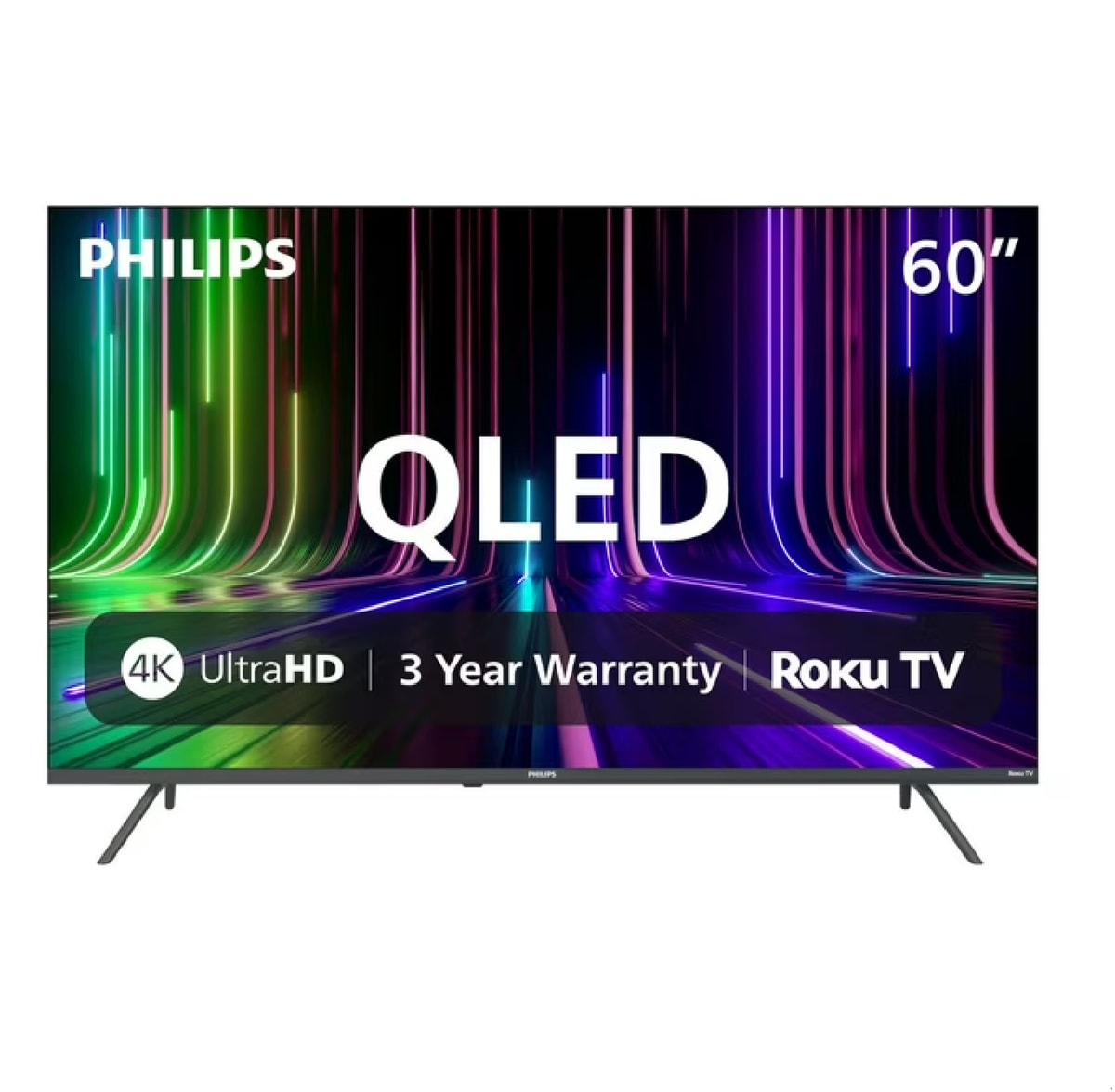Philips 60" Class 4K (2160p) QLED Roku Smart TV (60PUL7975/F7)