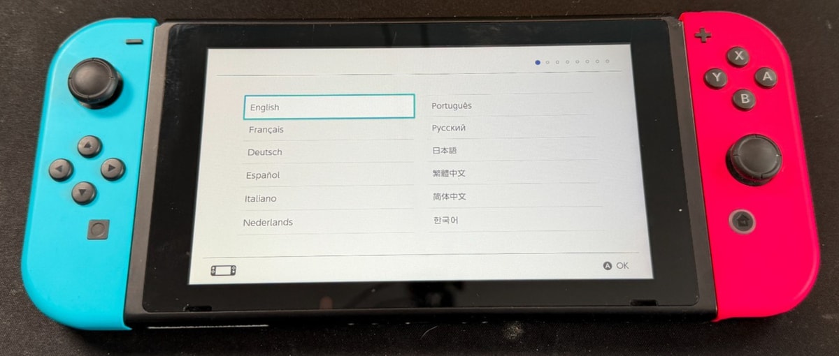 Nintendo Switch with Joycons - Good Condition
