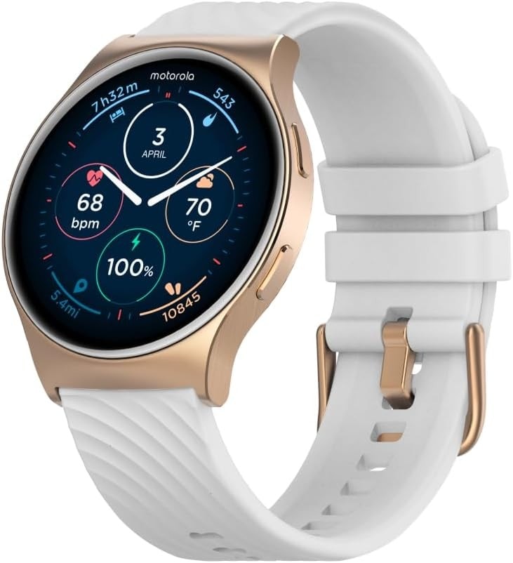 Motorola Moto Watch 120 Premium Bluetooth Smartwatch - Rose Gold MOSWZ120-RG