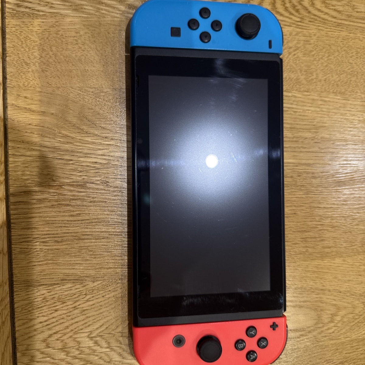 Nintendo Switch 32GB Console + Red & Blue Joy‑Con — Used, Minor Scratches