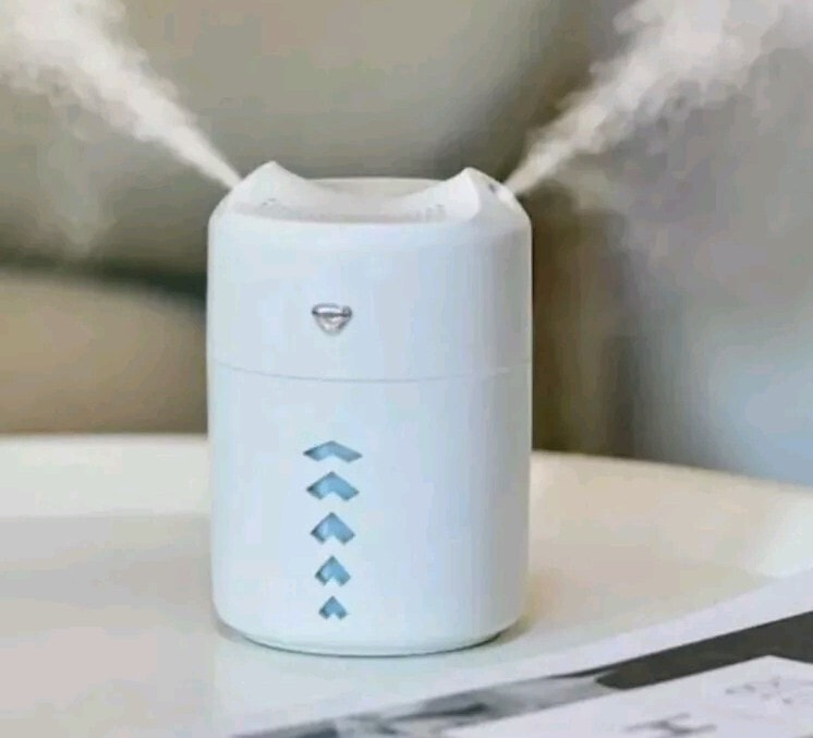 Air Humidifier, Ultrasonic Cool Mist Humidifiers with 7 Colors Light, Waterless