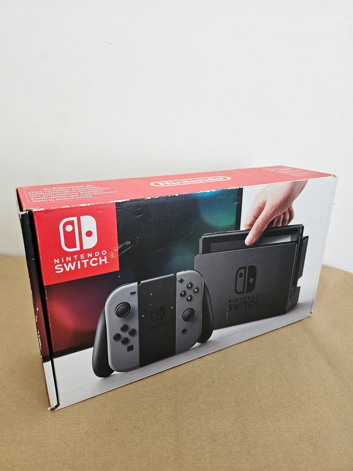 Unpatched Nintendo Switch Console 32gb XAJ4000 Excellent Screen Boxed Grey