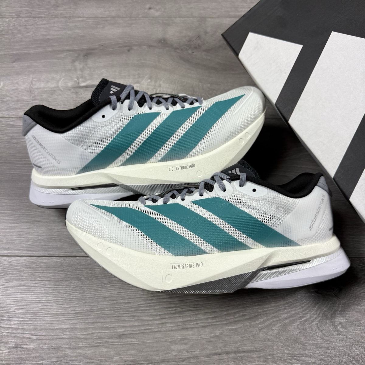 Adidas Adizero Boston 13 Running Shoes ‘Equipment’ - Size UK 12.5 / EU 48