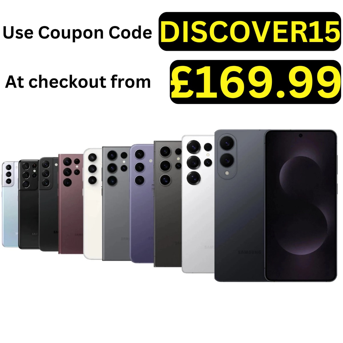 Samsung Galaxy S24/S23/S25/S22/S21/S25+/S24+/S24 Ultra & S25 Ultra Smartphone A+