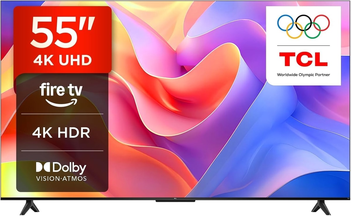 55-inch 4K Ultra HD, HDR TV, Smart LED Fire TV (Dolby Vision, Dolby Atmos, DT...