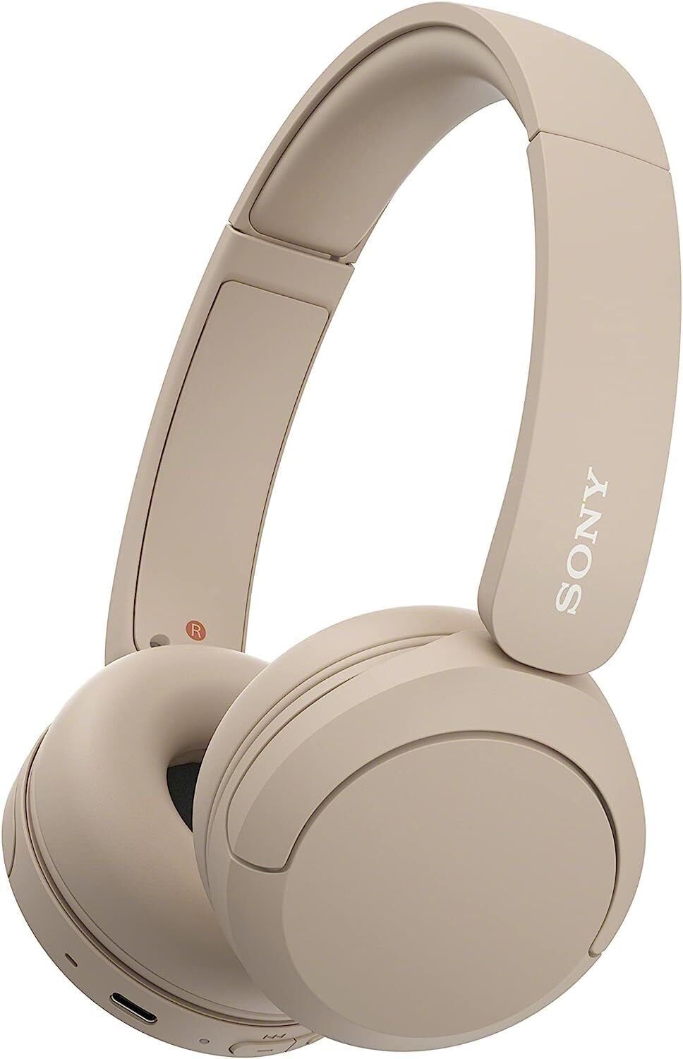 Sony WH-CH520 Wireless Bluetooth Headphones - Beige