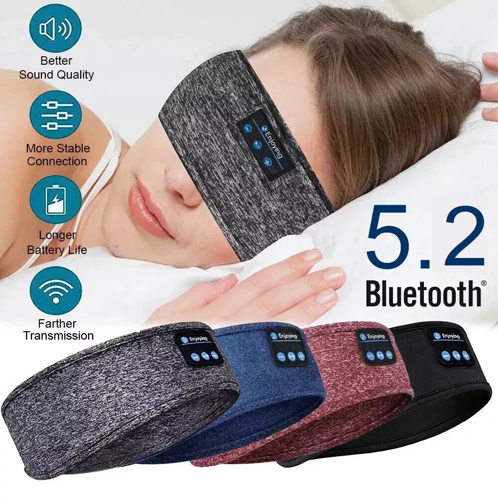 Bluetooth Headphones wireless Sports Headband for Pilates Running Yoga and Sleep