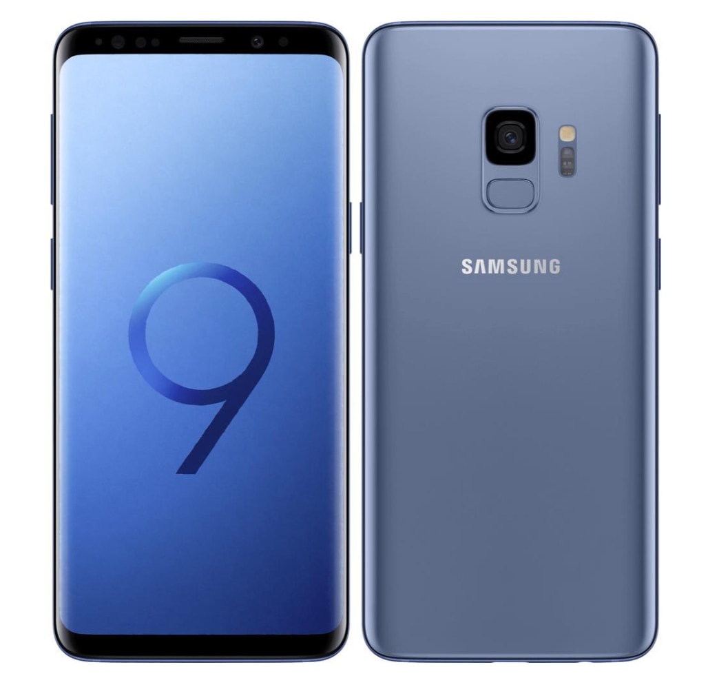 Samsung Galaxy S9 Plus 64GB Blue Unlocked -Very Good, screen burn