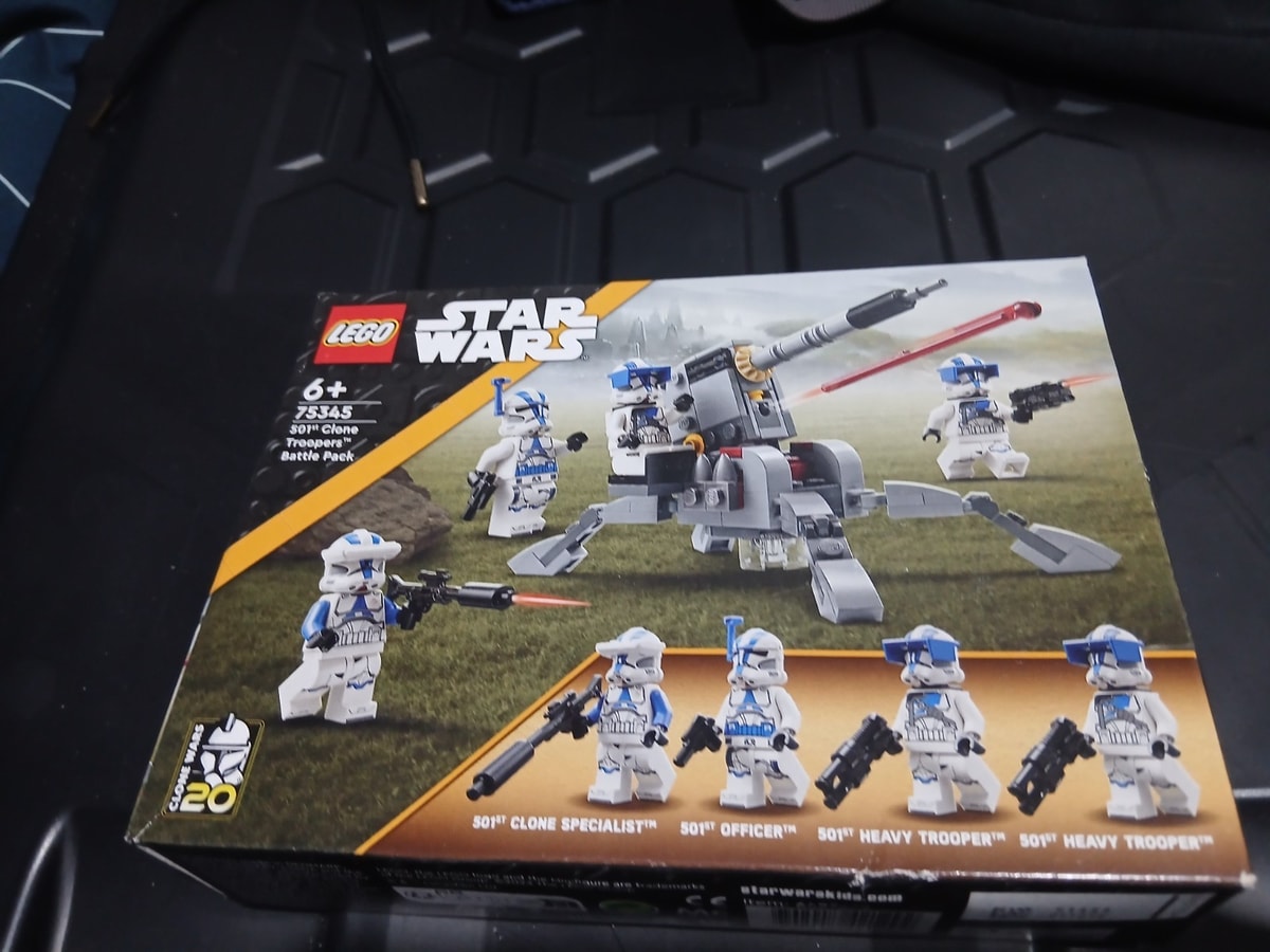 LEGO Star Wars 75345 501st Clone Troopers Battle Pack Set Brand New Sealed