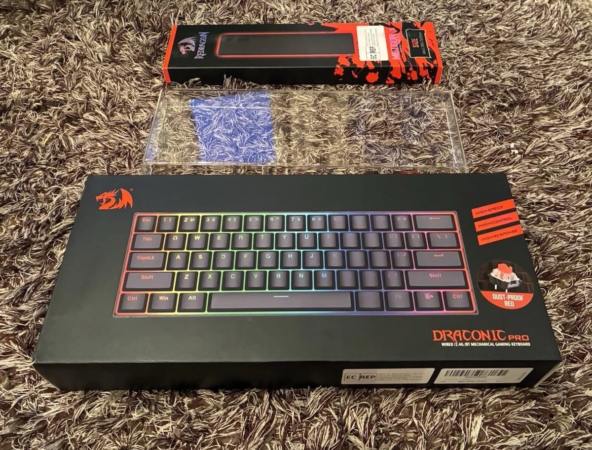 Gaming Keyboard: Redragon Draconic Pro K530