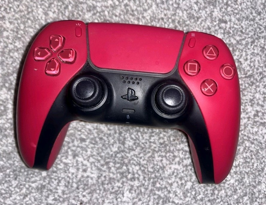 Cosmic Red PlayStation PS5 Controller 🔥🔥 Very Good Working Condition No Drift
