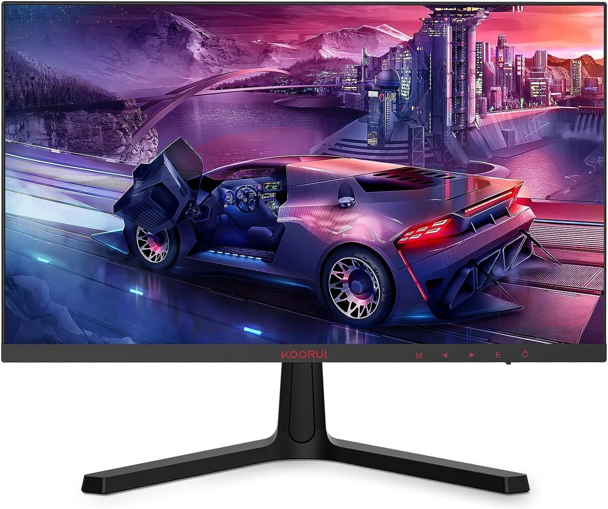 Gaming Monitor 24" FHD 165Hz, 1ms VA Panel AdaptiveSync, HDMI DP VESA 24E4 Black