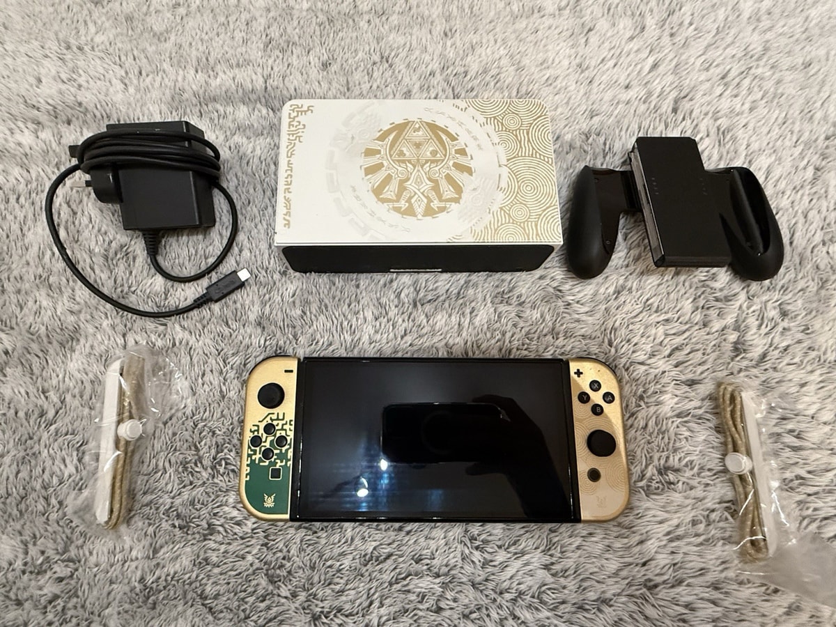 Nintendo Switch OLED console Legend of Zelda: Tears of the Kingdom Edition
