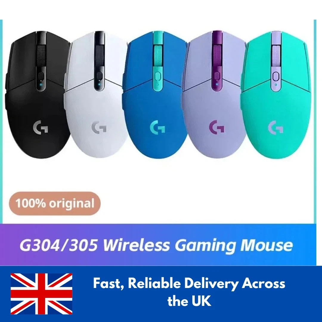 Logitech G304 LIGHTSPEED Wireless Gaming Mouse - Black