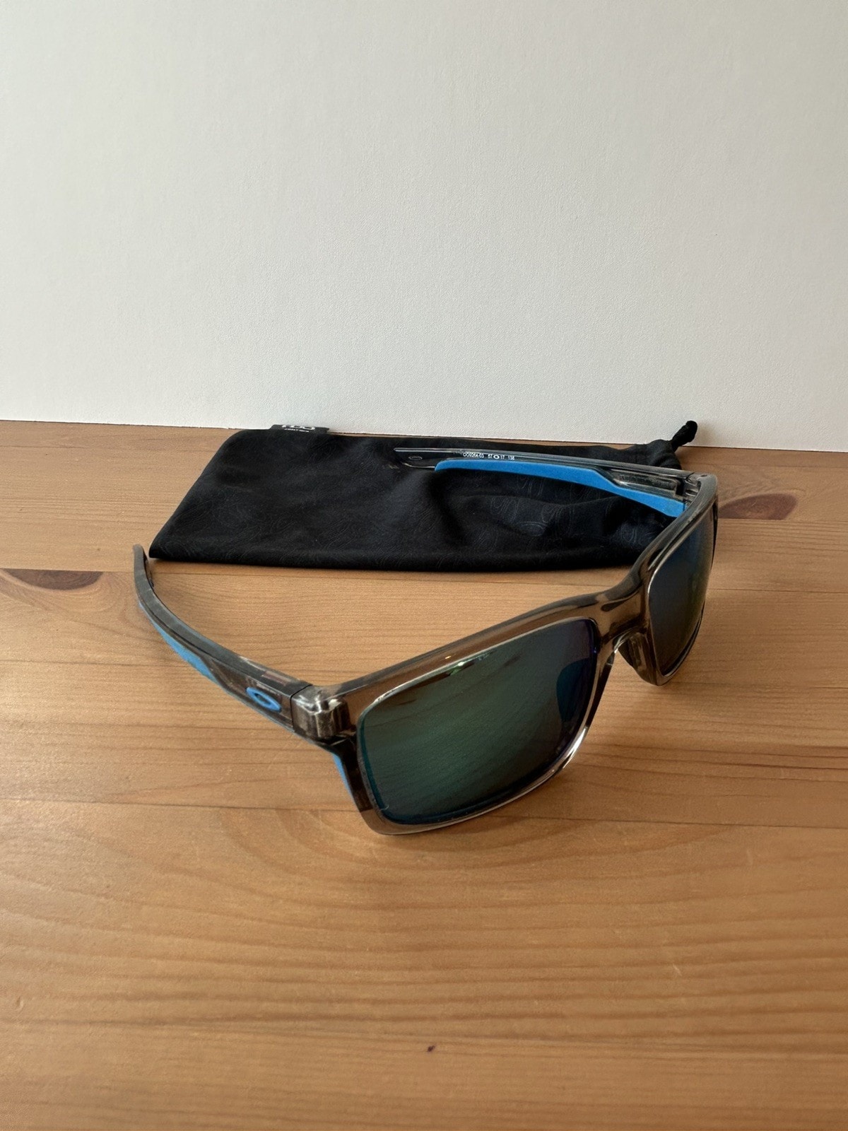 Oakley mainlink sapphire irid Like frogskin turbine valve Splice Holbrook