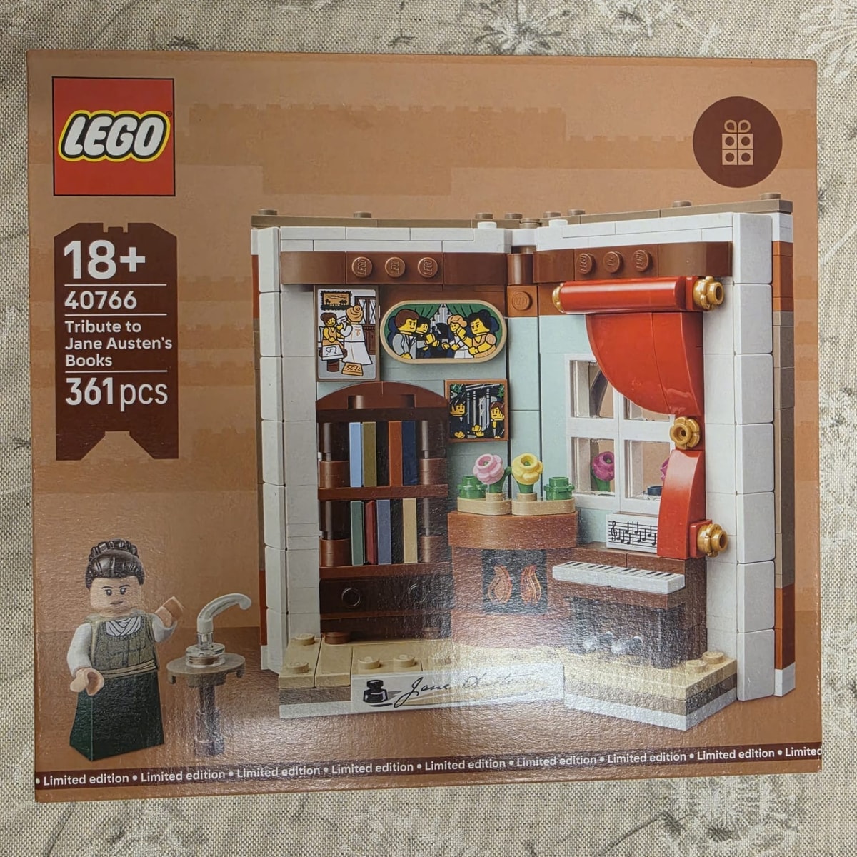 LEGO 40766 Tribute to Jane Austin Books GWP. NEW AND SEALED