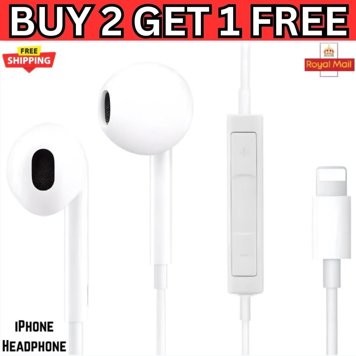 For iPhone Headphones Earbuds Wired Earphones For iPhone 14/13/12/11/X/XR/8/7/6+