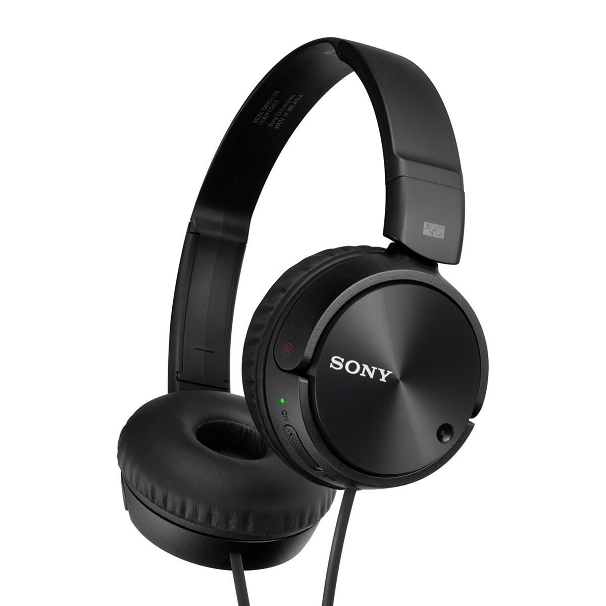 Sony Headphones MDR-ZX110NC Overhead Noise Cancelling Headset MDR-ZX110NA B