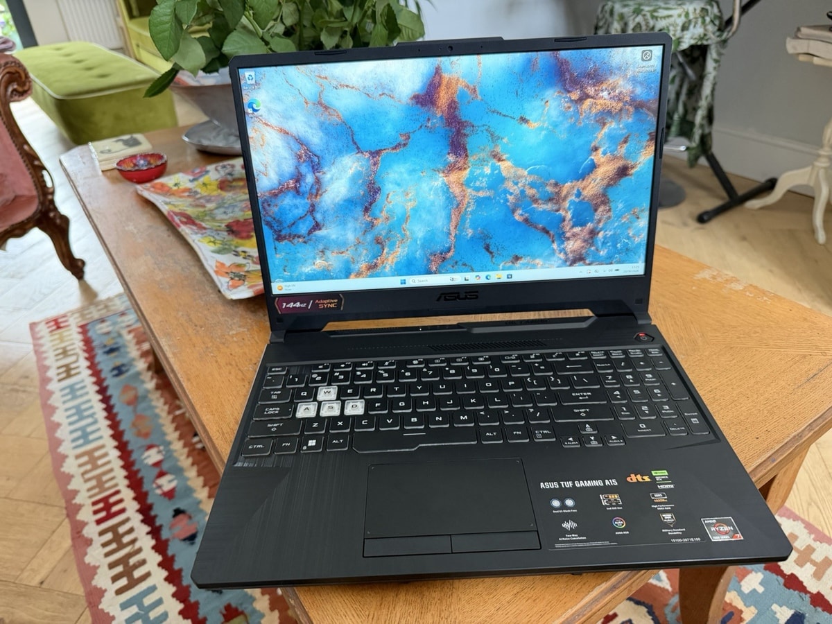 ASUS TUF A15 Gaming Laptop (AMD Ryzen 7, RTX 3050, 8GB RAM, 512GB SSD)