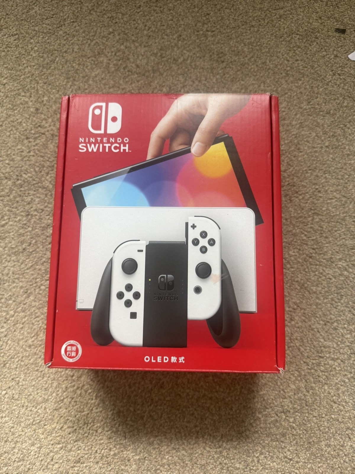 Nintendo Switch OLED Model - 64GB - Hong Kong version - UK plug, region free