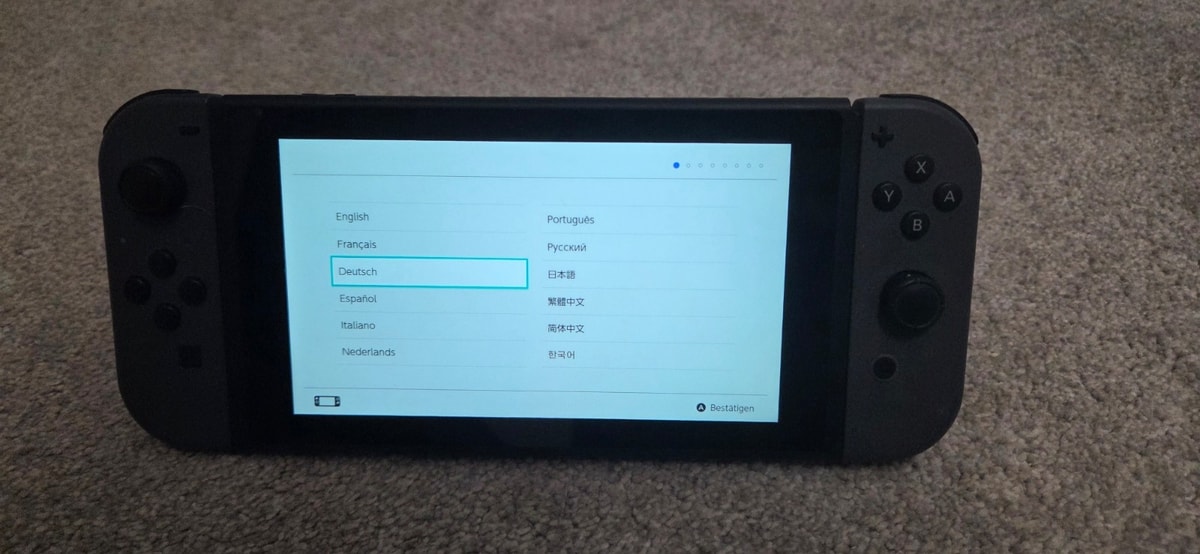 Nintendo Switch - Black/Grey (with accessories) - includes a 256GB SD