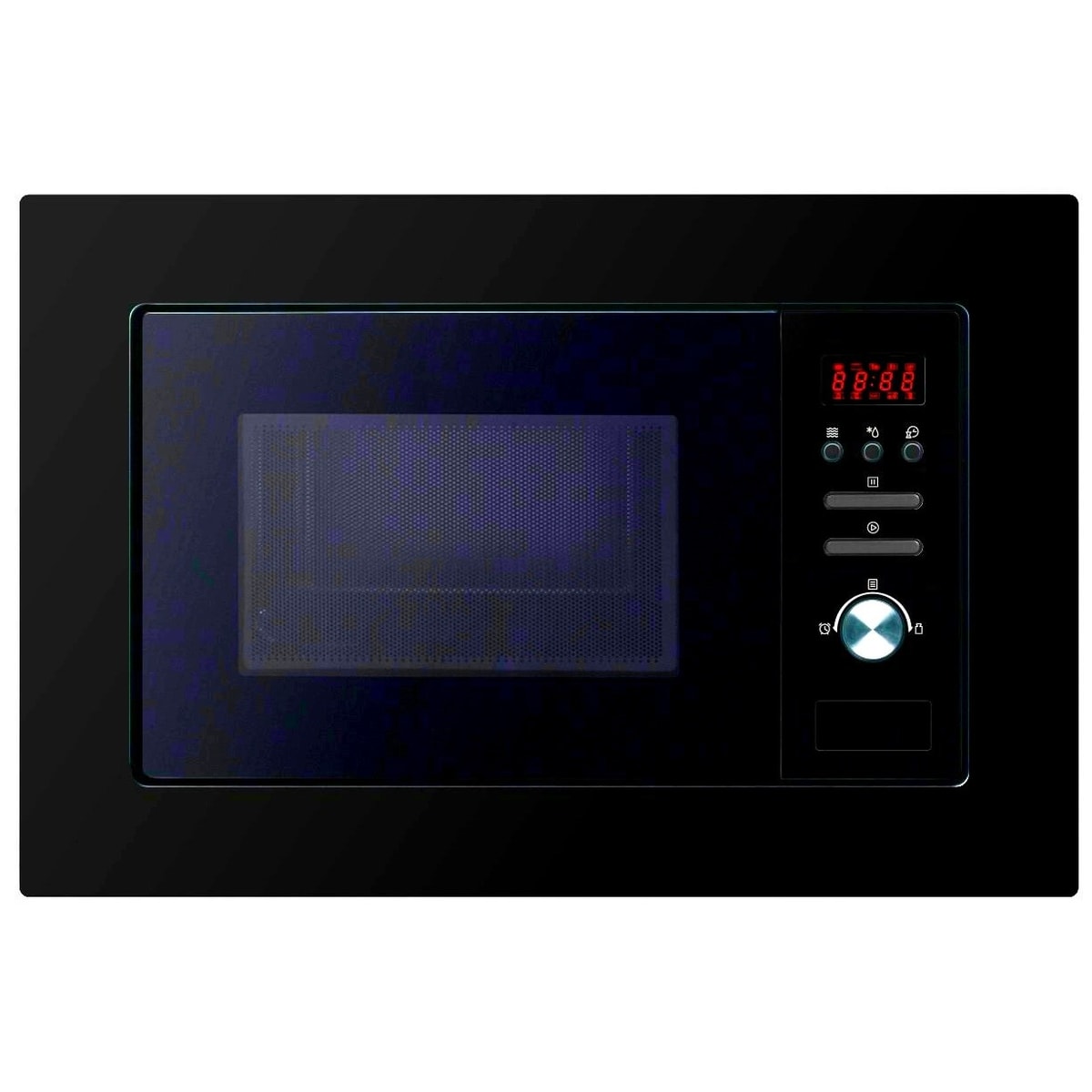 Cookology Built-In Microwave Oven 800W Integrated 60cm 20L - Black BM20LNB