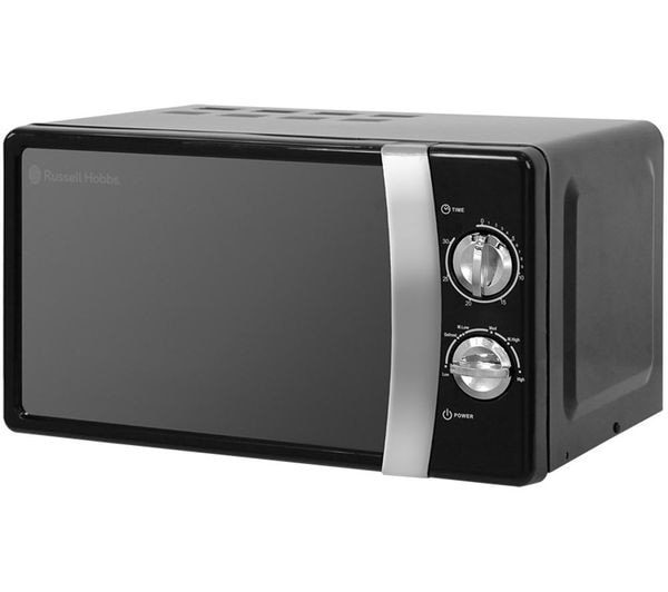 Russell Hobbs NEW RHMM701B 17L 700W Compact Manual Control Solo Microwave Oven