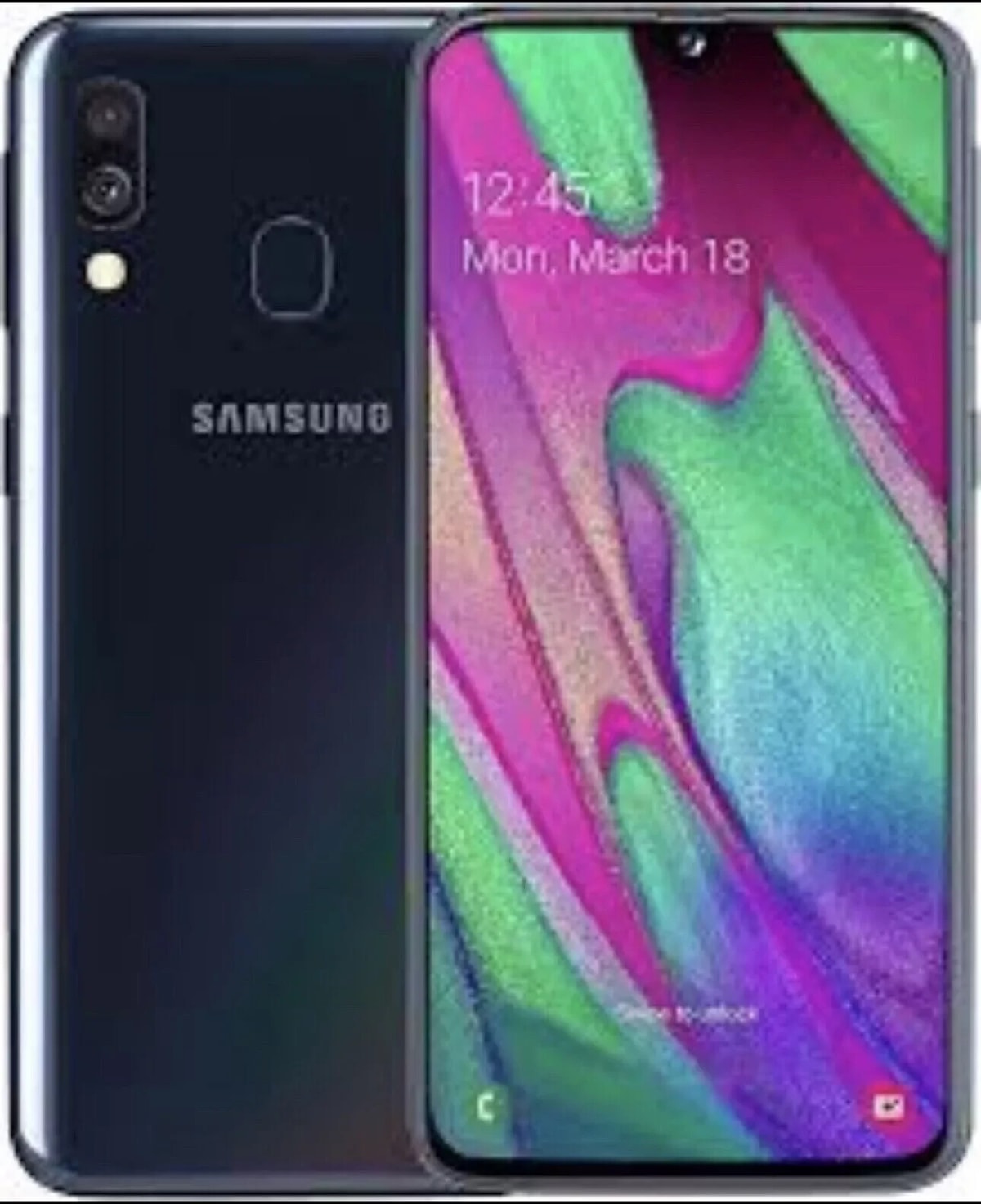 Samsung Galaxy A20e -32GB - BLACK Dual Sim - Unlocked -Grade B