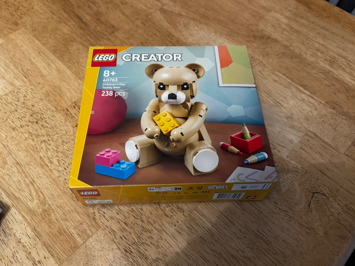 LEGO Creator 40763 Children's Day Teddy Bear Building Set 238 Pieces Sealed