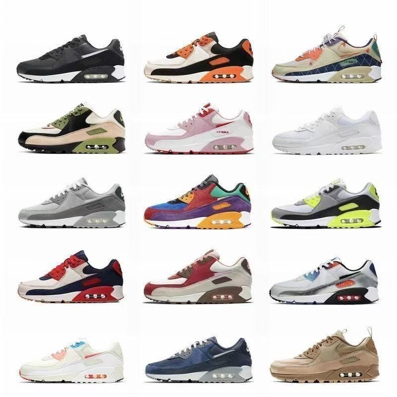 Men's Women's 90Trainers Casual Sport Running Shoes Mesh AAirMax Sneakers 2026 t