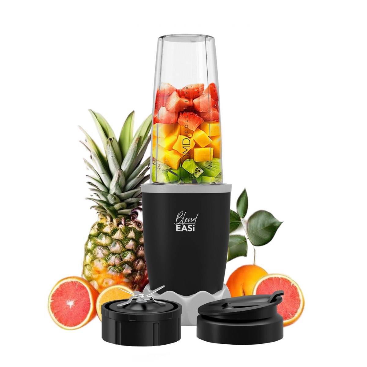 4pc BlendEasi Nutri Blender Kit Smoothie Protein Maker
