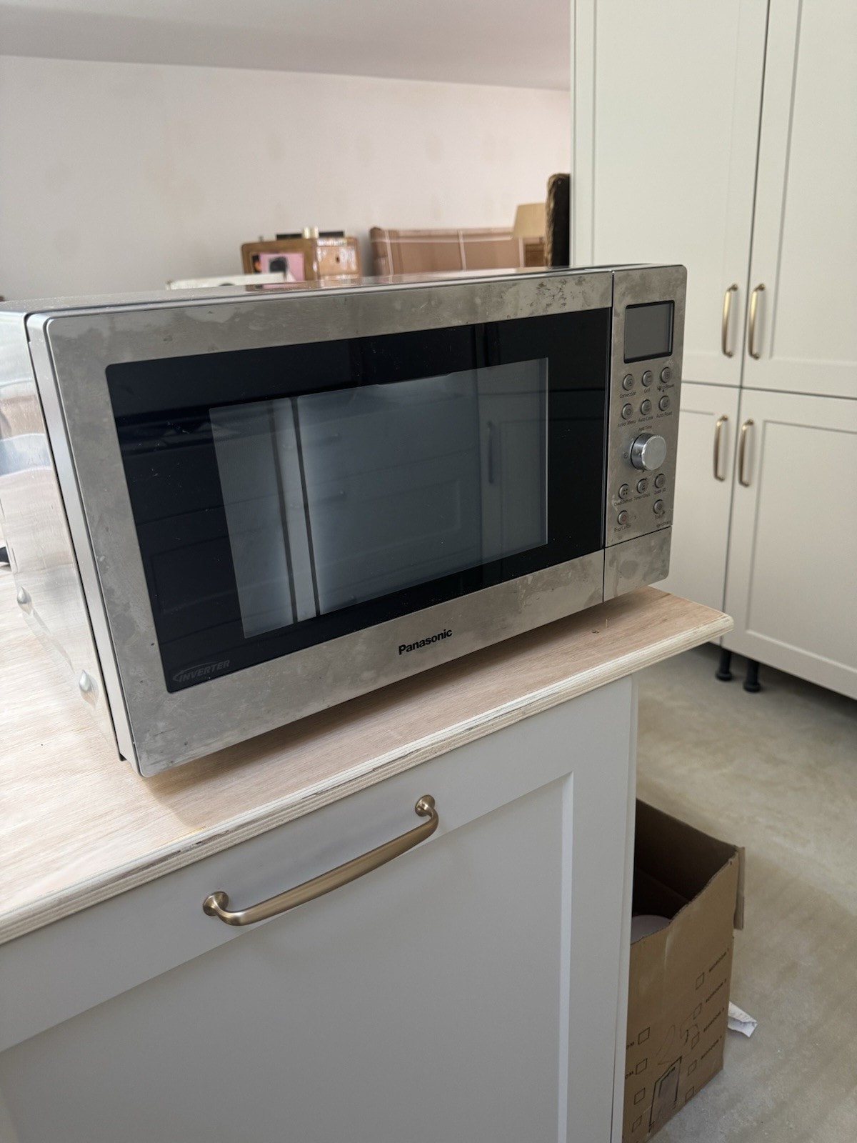 PANASONIC NN-CD58JSBPQ 3-IN-1 COMBINATION MICROWAVE OVEN 1000W 27L S/STEEL - NEW