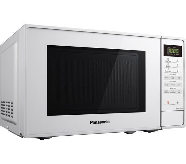 Panasonic 800W Standard 20L Microwave Oven, Auto Program, NN-E27JWMBPQ WHITE #B#