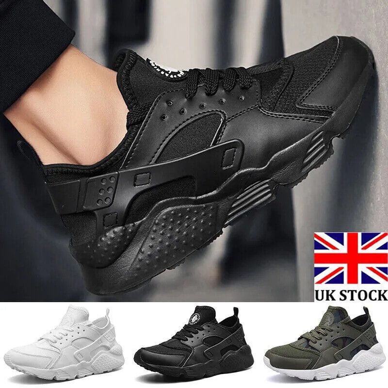 MENS WOMENS RUNNING TRAINERS GYM SPORTS SNEAKERS WALKING LIGHTWEIGHT SHOES SIZE