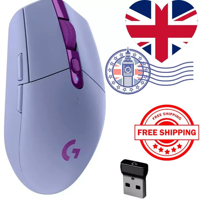 Logitech G304 LightSpeed Wireless Mouse PC Gamer 12000DPI