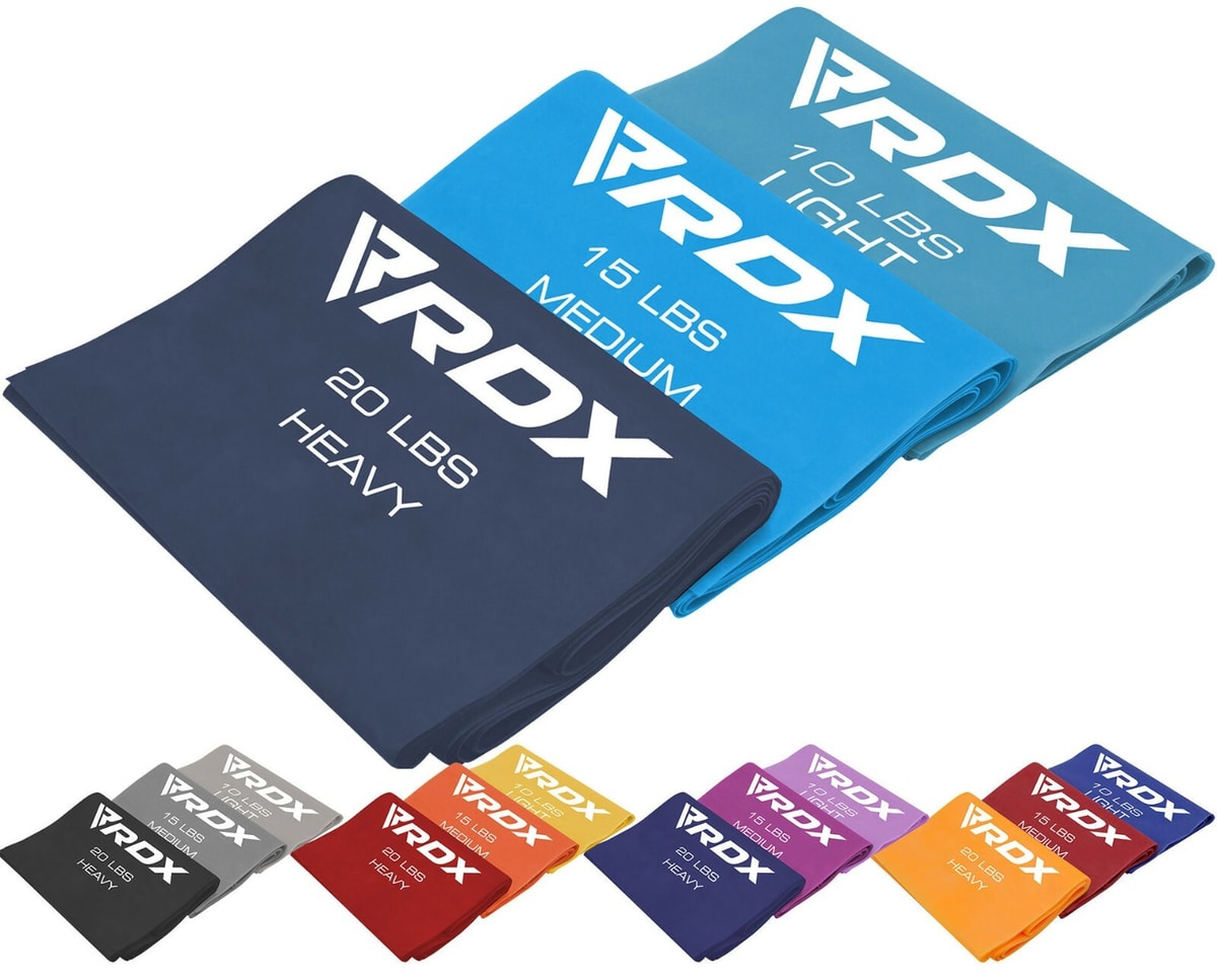 Resistance Bands Exercise by RDX, Gym bands, Stretching Loop, Stretch Bands