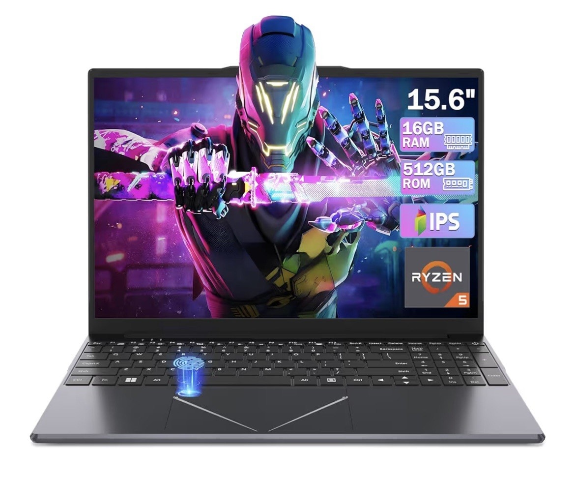DREAMFYRE 15.6 Inch Laptop 16GB DDR4 512GB SSD, Ryzen 5 3500U Processor Gaming L