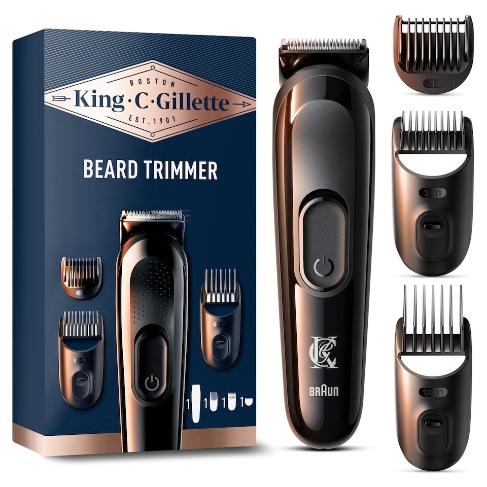 King C. Gillette Beard and Hair Trimmer - Black