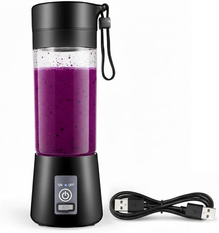 380ml Portable USB Rechargeable Juicer Cup Electric Mixer Blender Smoothie Maker