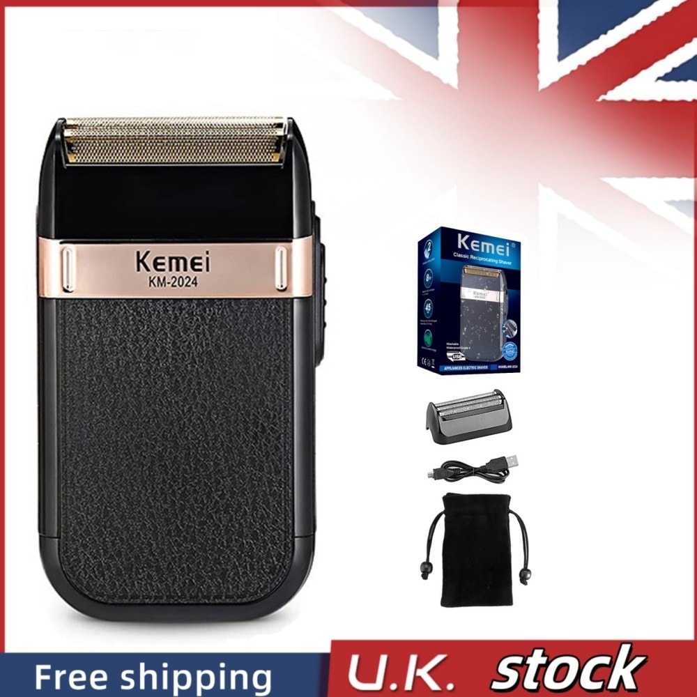 New Professional Men Hair Clipper Trimmer Machine Cordless Beard Electric Shaver