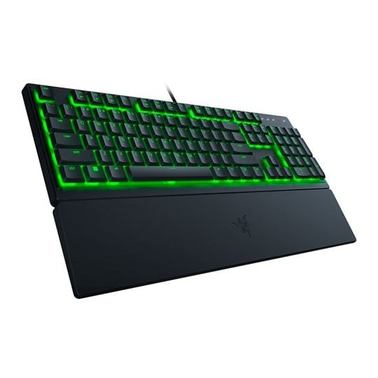 Razer Ornata V3 X Gaming Keyboard, Silent Membrane Switches, RGB, N-Key Rollover