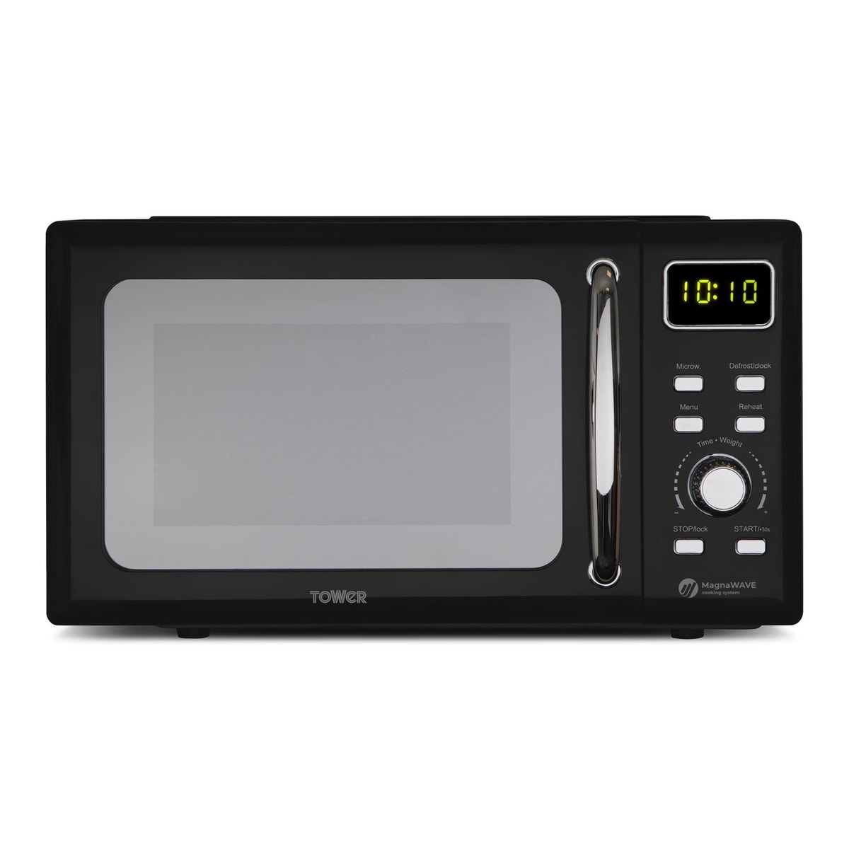 Tower T24041BLK - 20L 800W Digital Microwave - New Item, Box Damaged