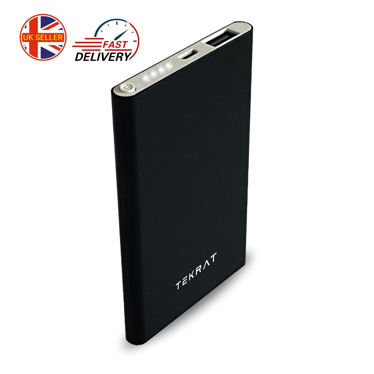 5000mAh Ultra Slim Power Bank USB External Portable Charger For Mobile Phone
